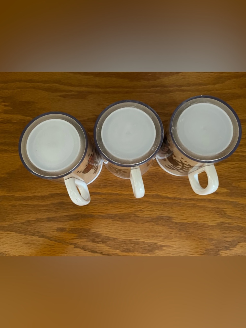 Vintage 1970 Thermo Serve insulated mugs. Set of 3 - Picture 7 of 16